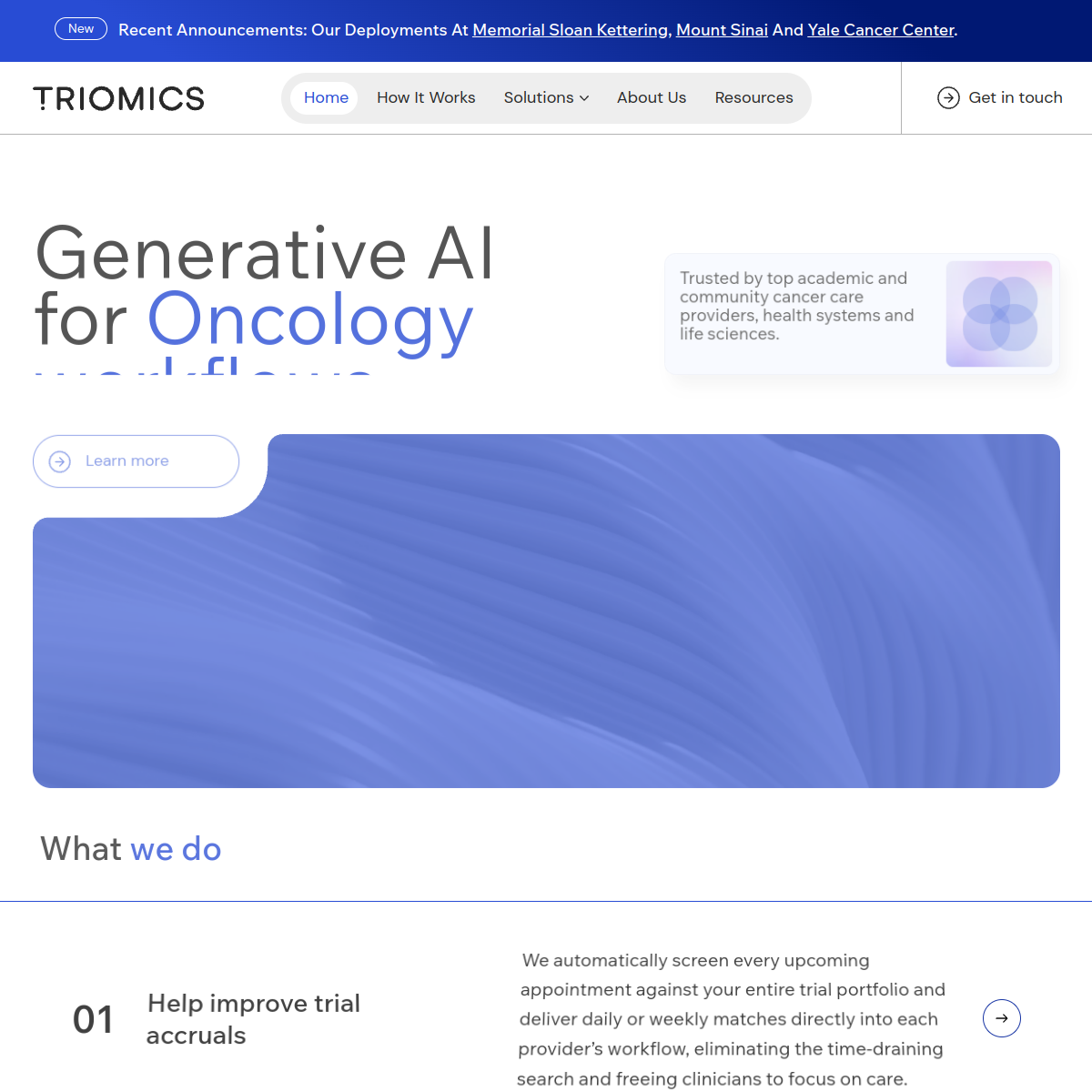Triomics screenshot 1