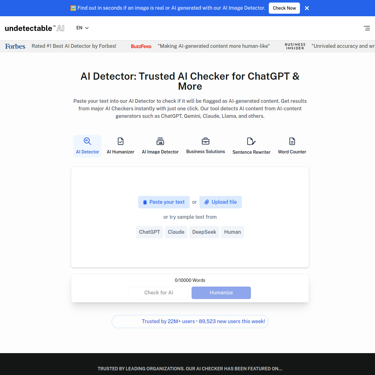 Undetectable AI screenshot 2