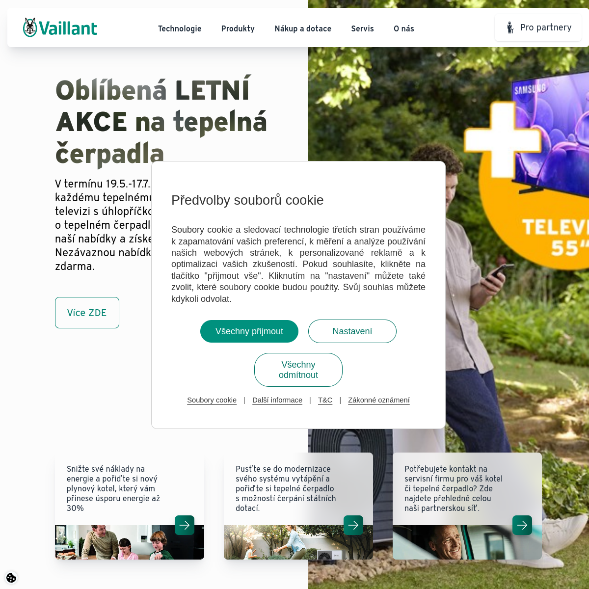Vaillant Group Czech website