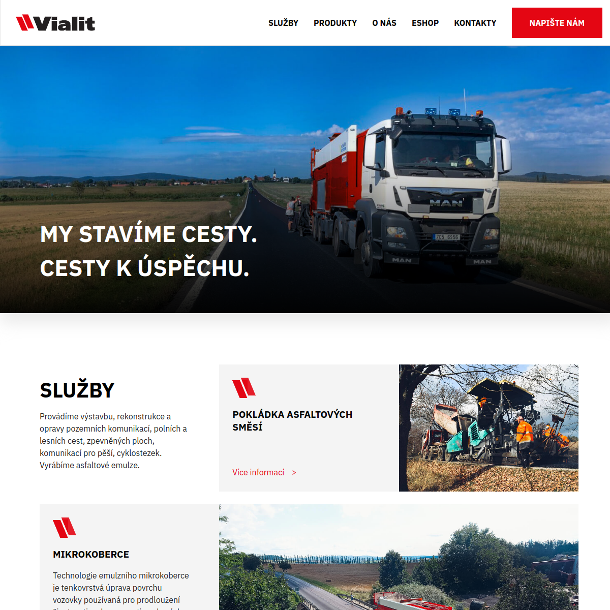 VIALIT SOBĚSLAV, spol. s r.o. website