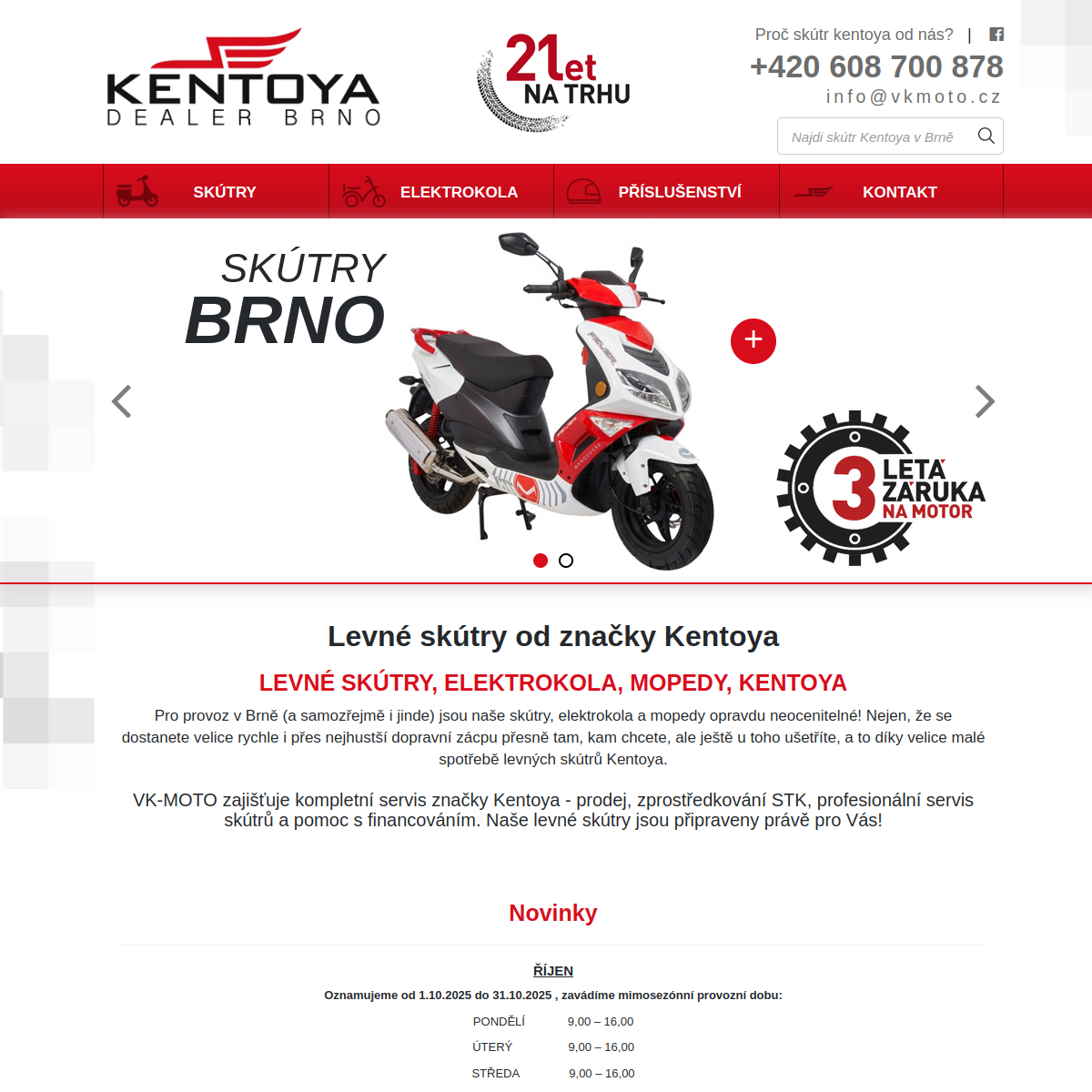 Kentoya VK - moto website