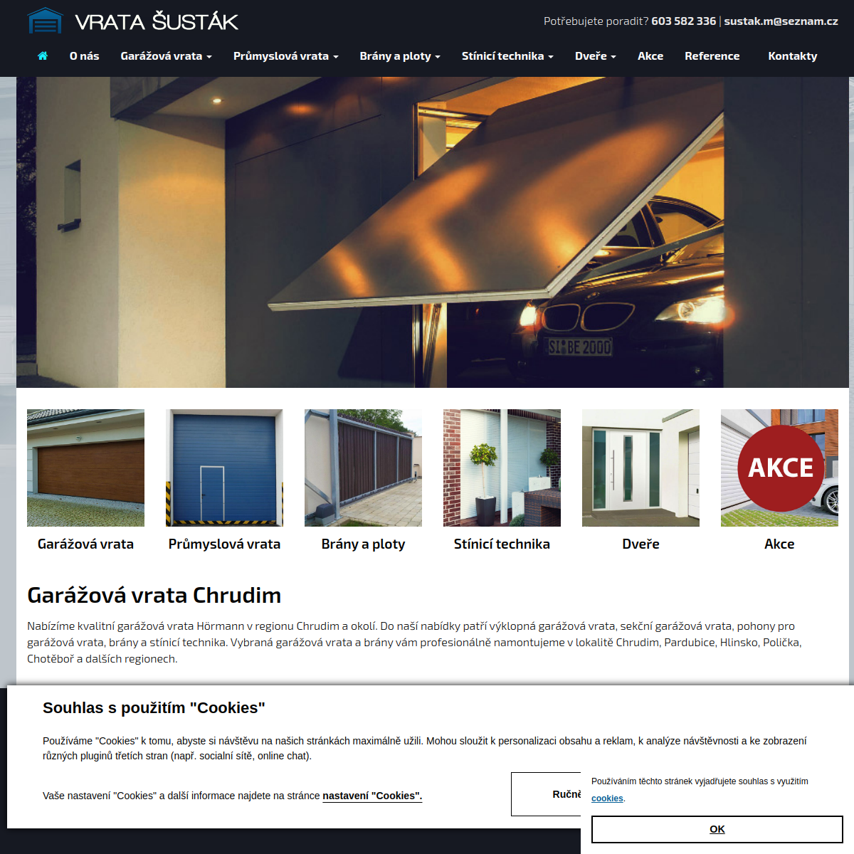 Vrata Šusták website