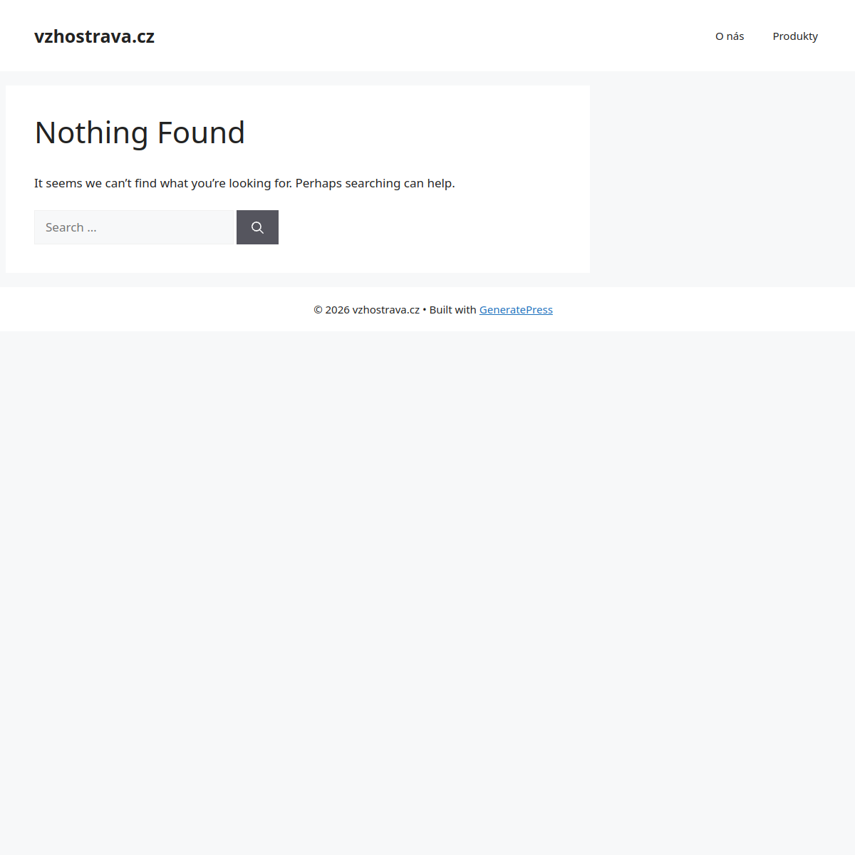 VZH Ostrava, s.r.o. website