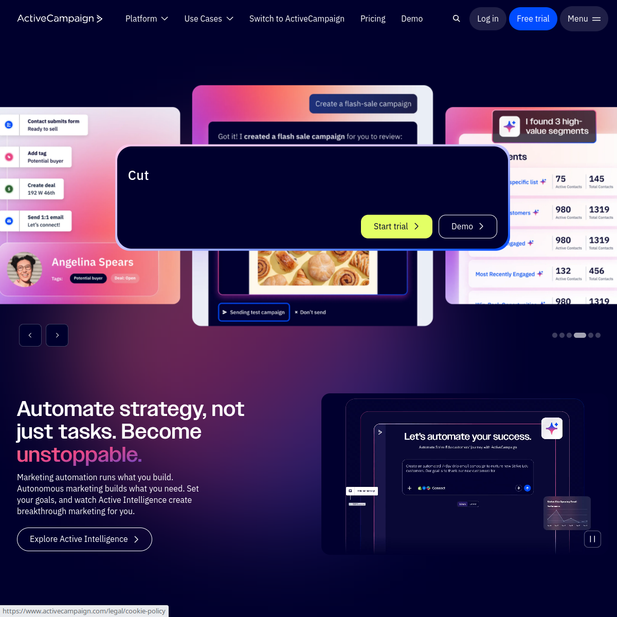 ActiveCampaign AI screenshot 2