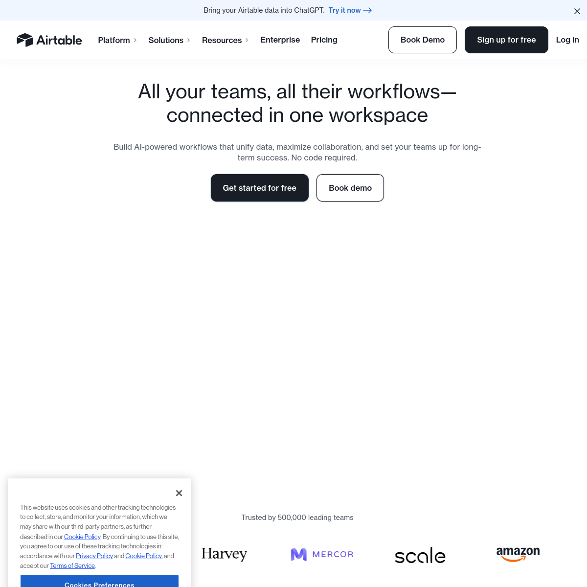 Airtable AI screenshot 2