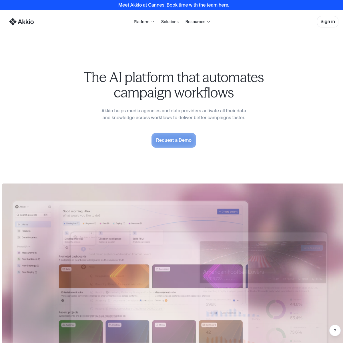 Akkio screenshot 2