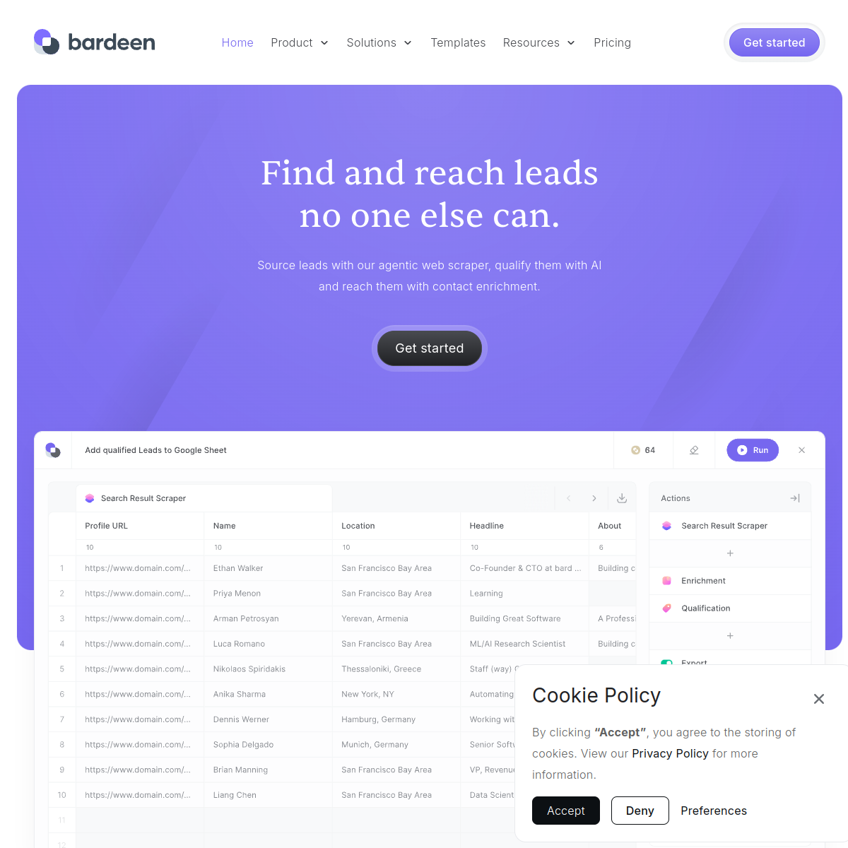 Bardeen AI screenshot 2