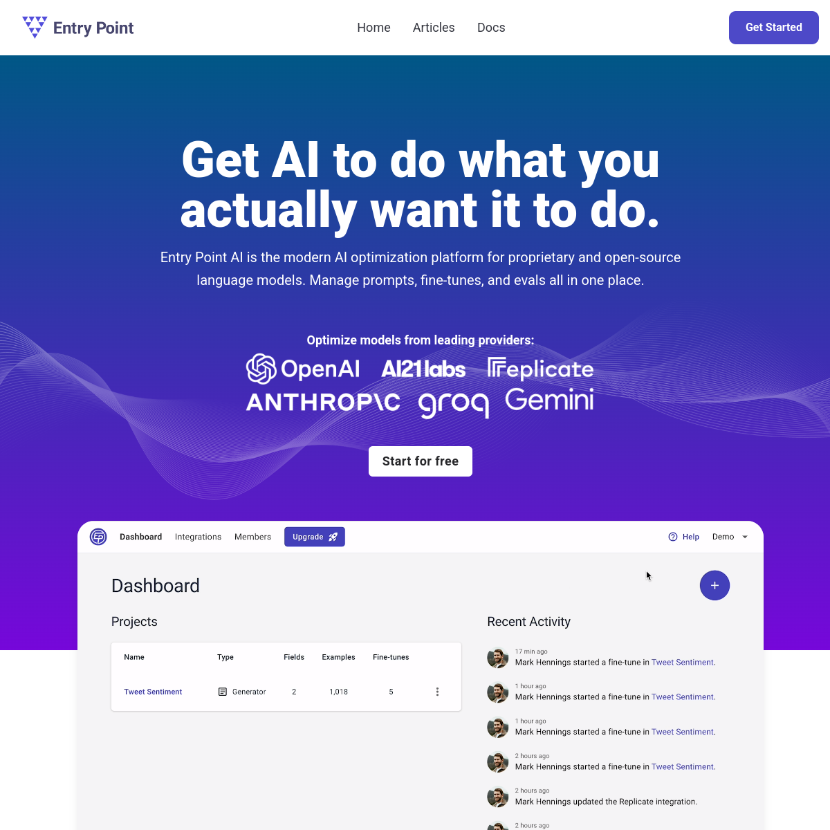 Entry Point screenshot 2