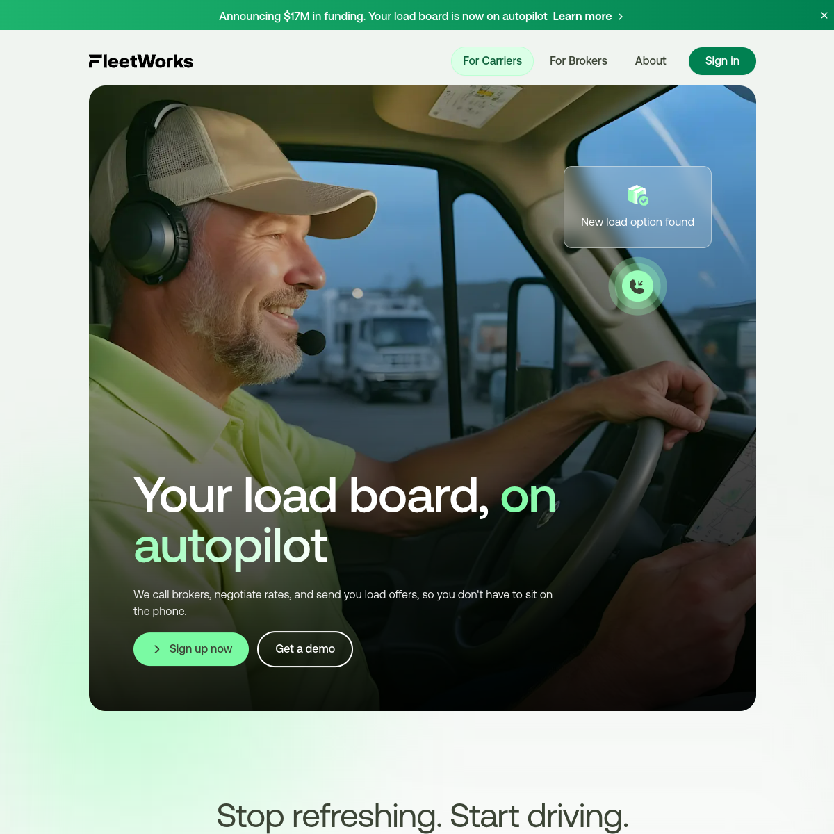 FleetWorks screenshot 1