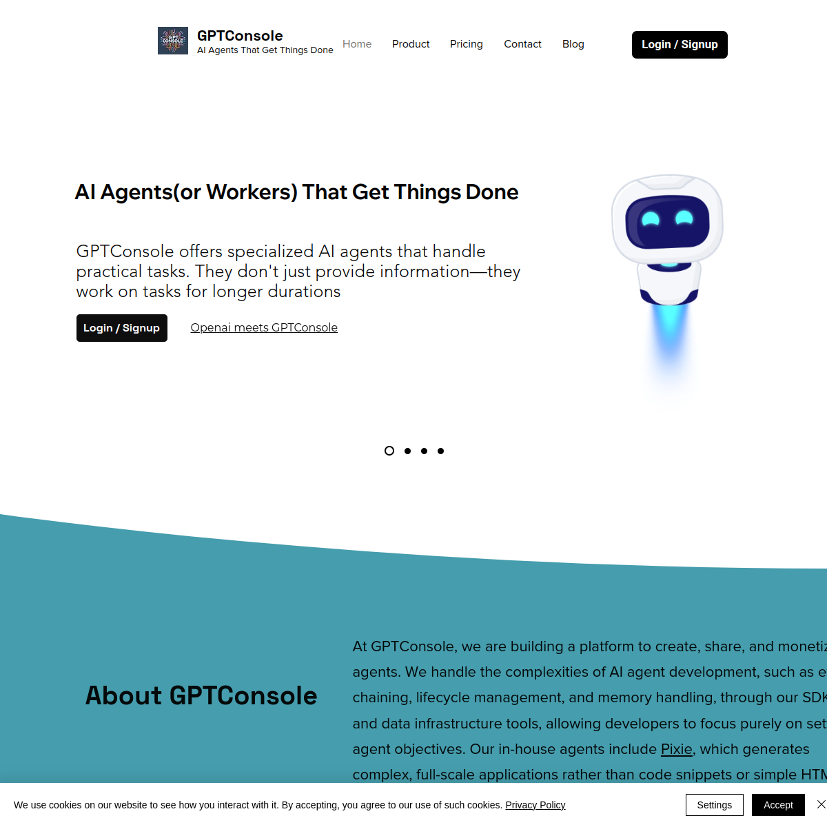 GPTConsole screenshot 2