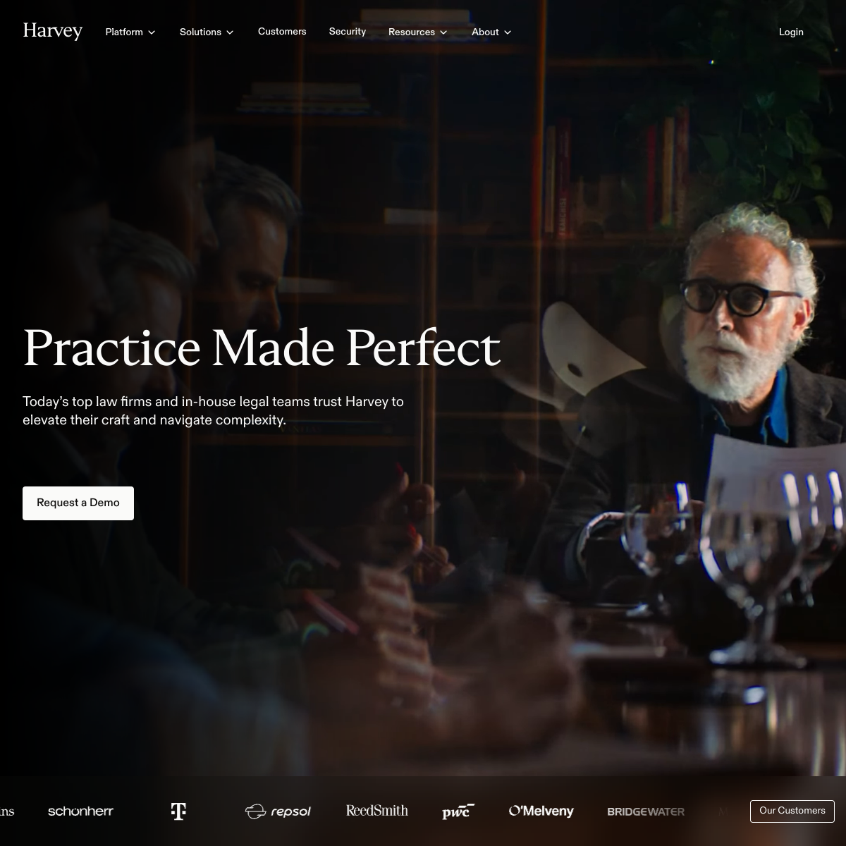 Harvey AI screenshot 2