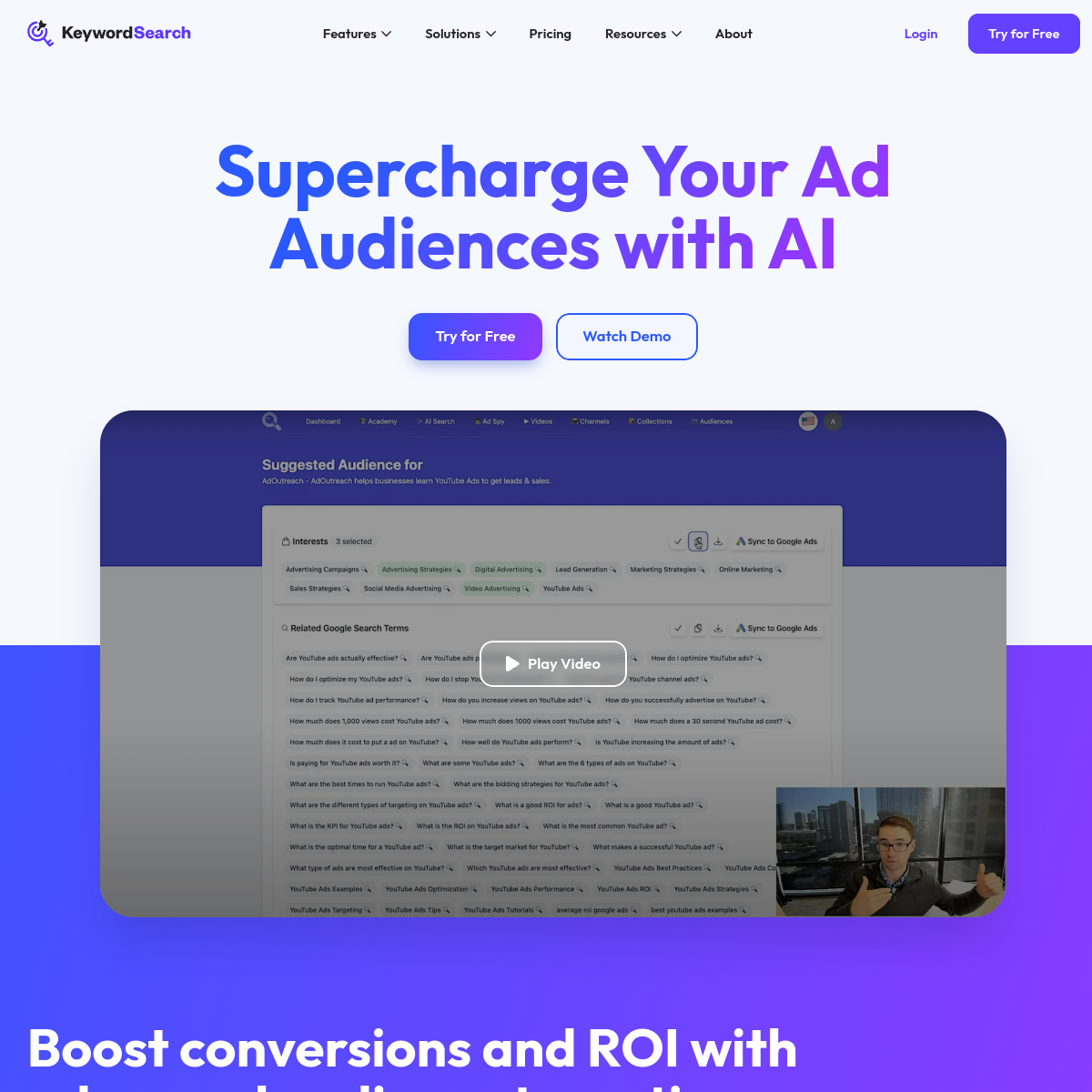 KeywordSearch screenshot 2