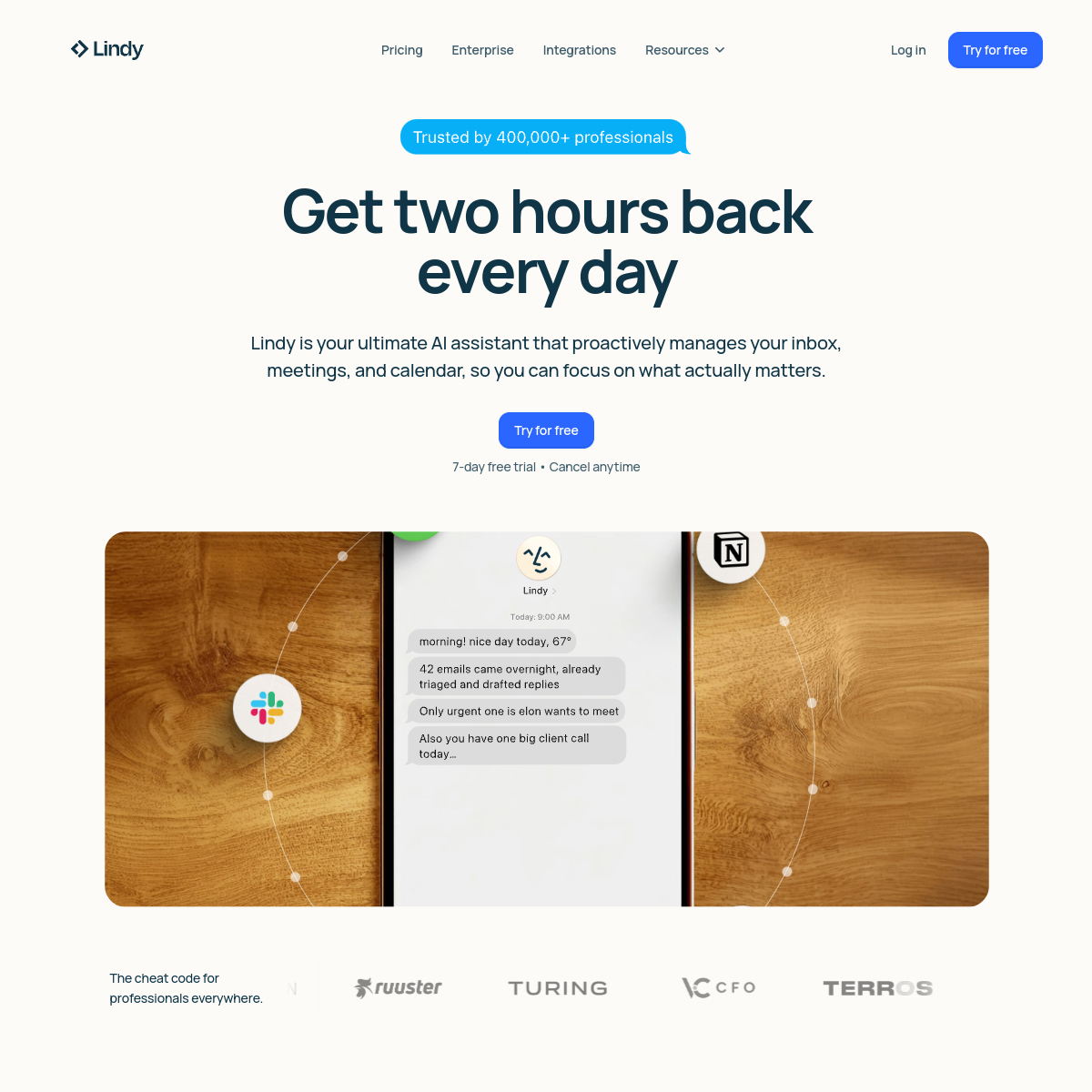Lindy AI screenshot 2