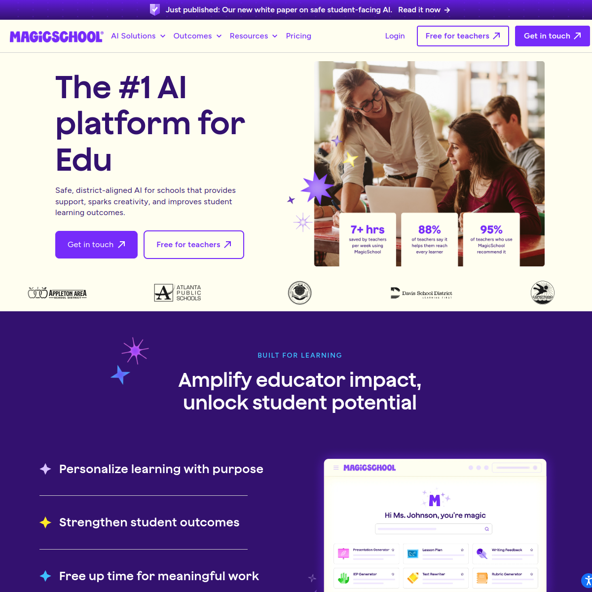 Magic School AI screenshot 2