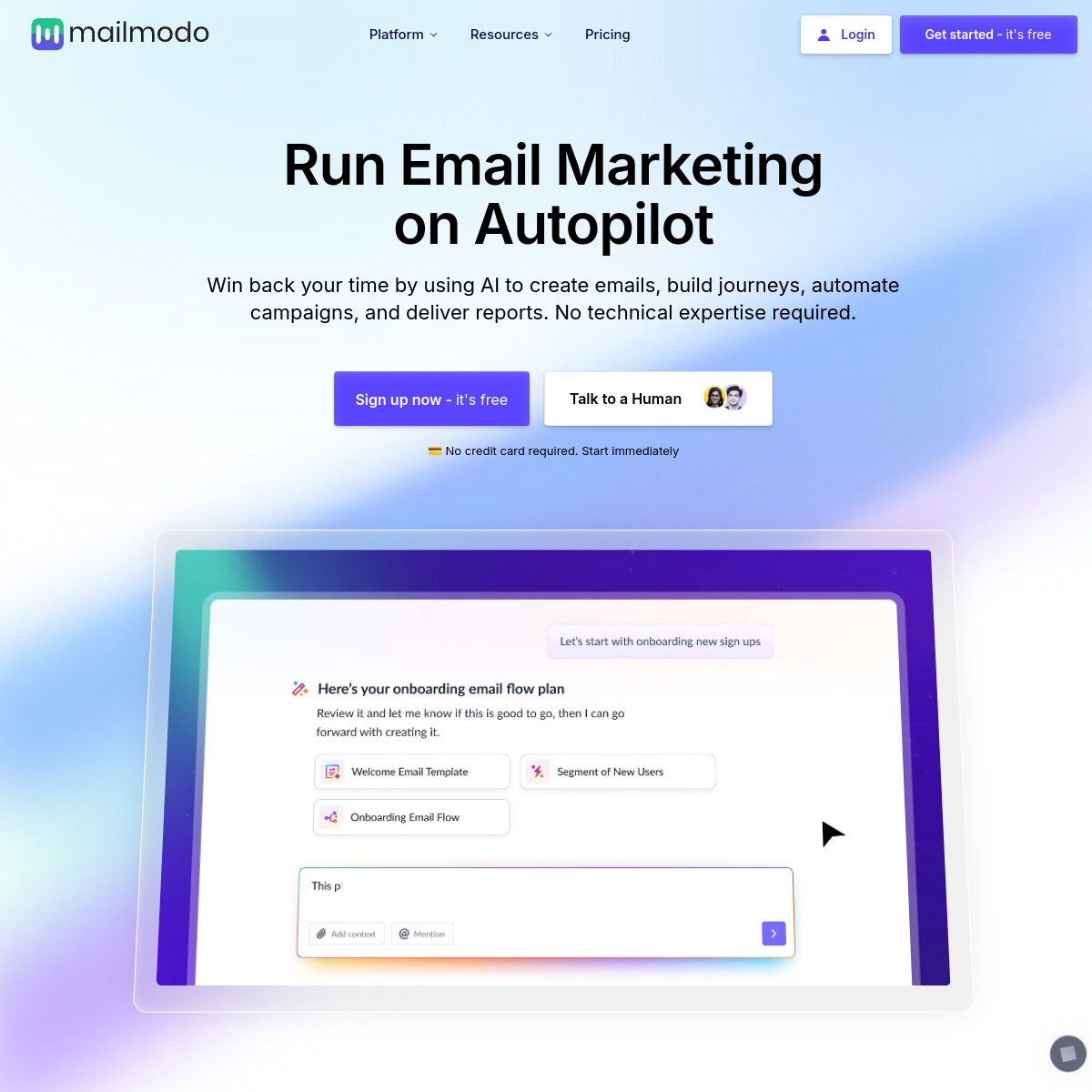 mailmodo screenshot 2