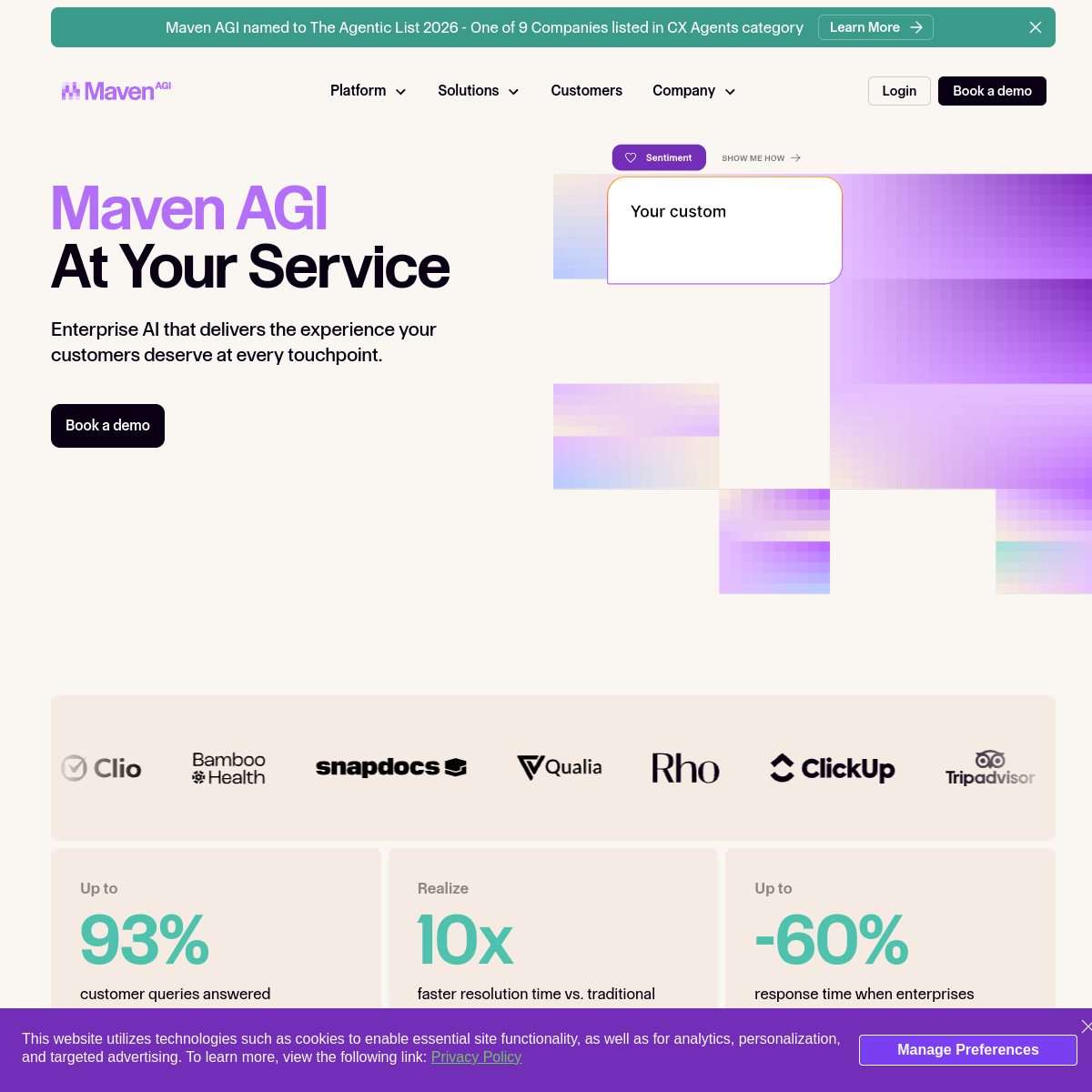 Maven AGI screenshot 2