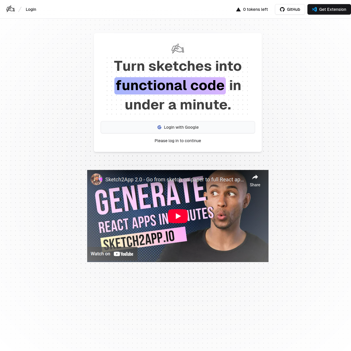 Sketch2App screenshot 1