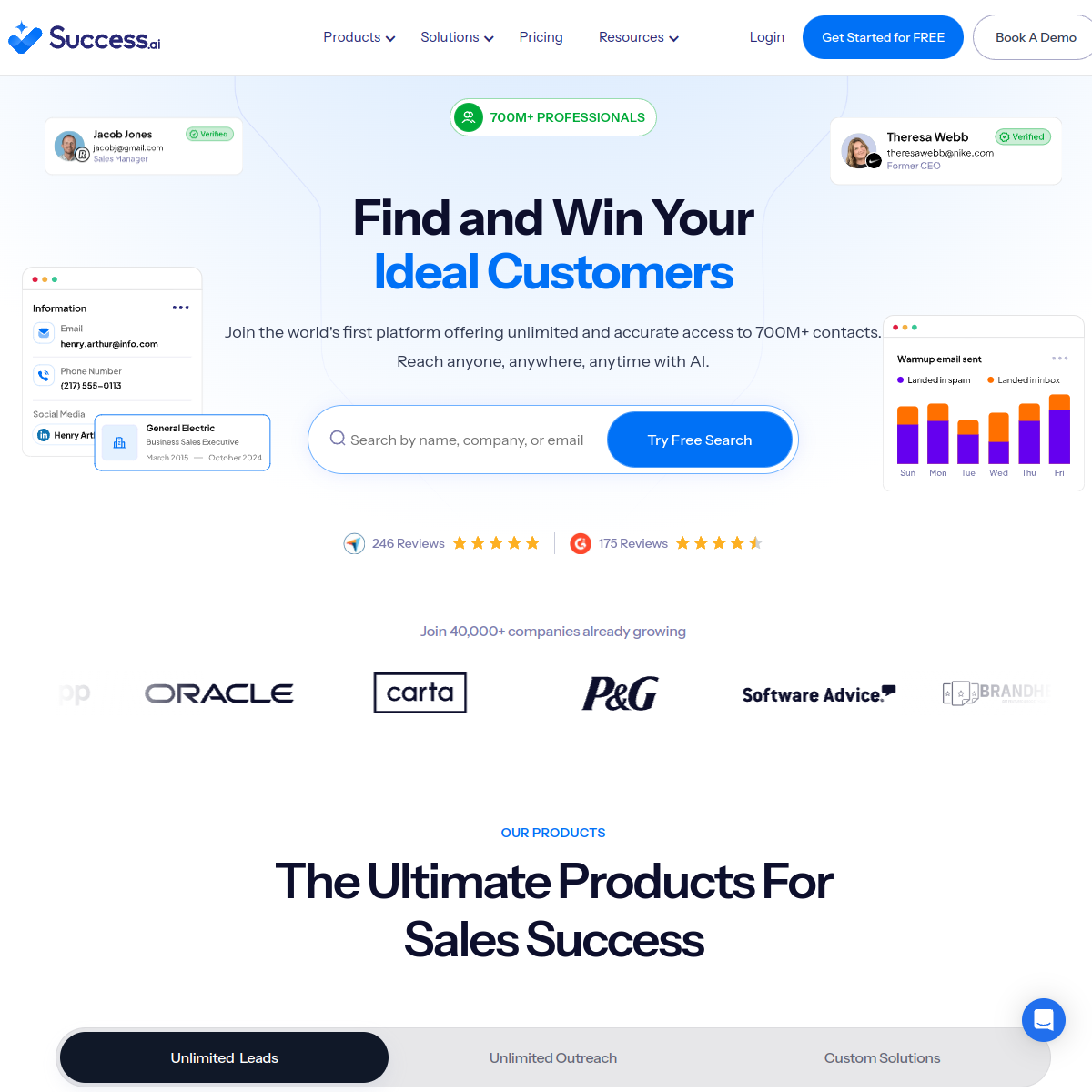 Success.ai screenshot 2