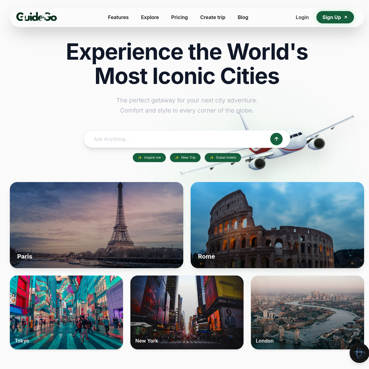 Travel Plan AI screenshot 1