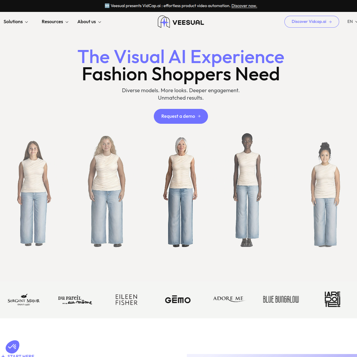 Veesual screenshot 2