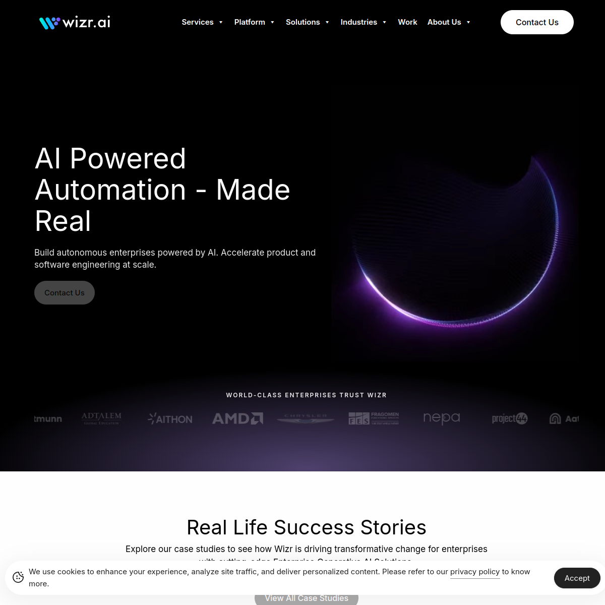 Wizr.ai screenshot 1