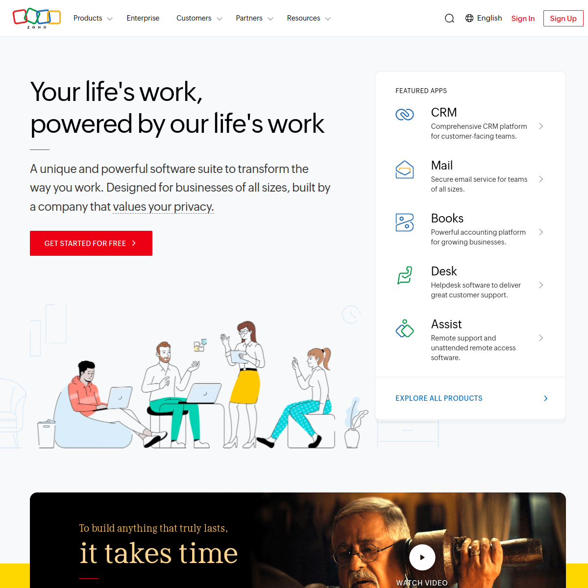 Zoho Social screenshot 2