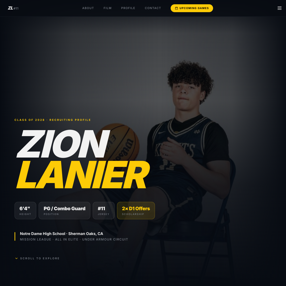 Zion Lanier live website
