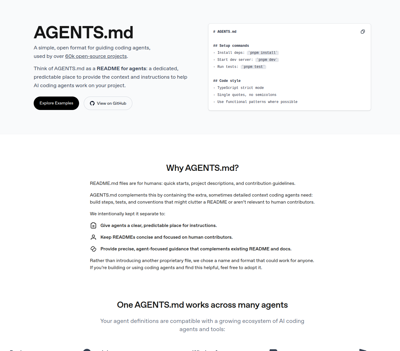 Скриншот сайта Agents — версия для компьютера