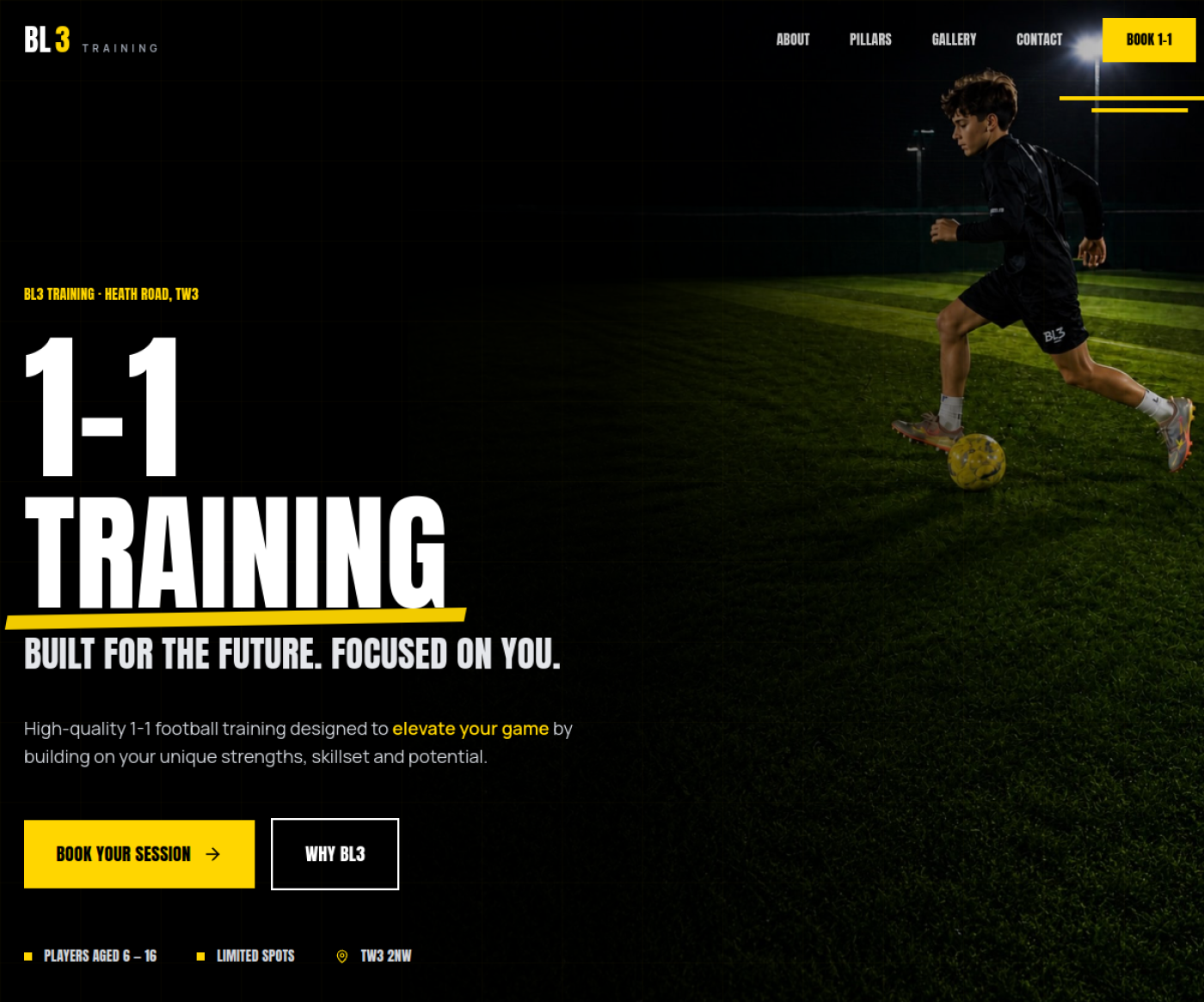 bl3coaching.com — coaching website built by MC WebWorks