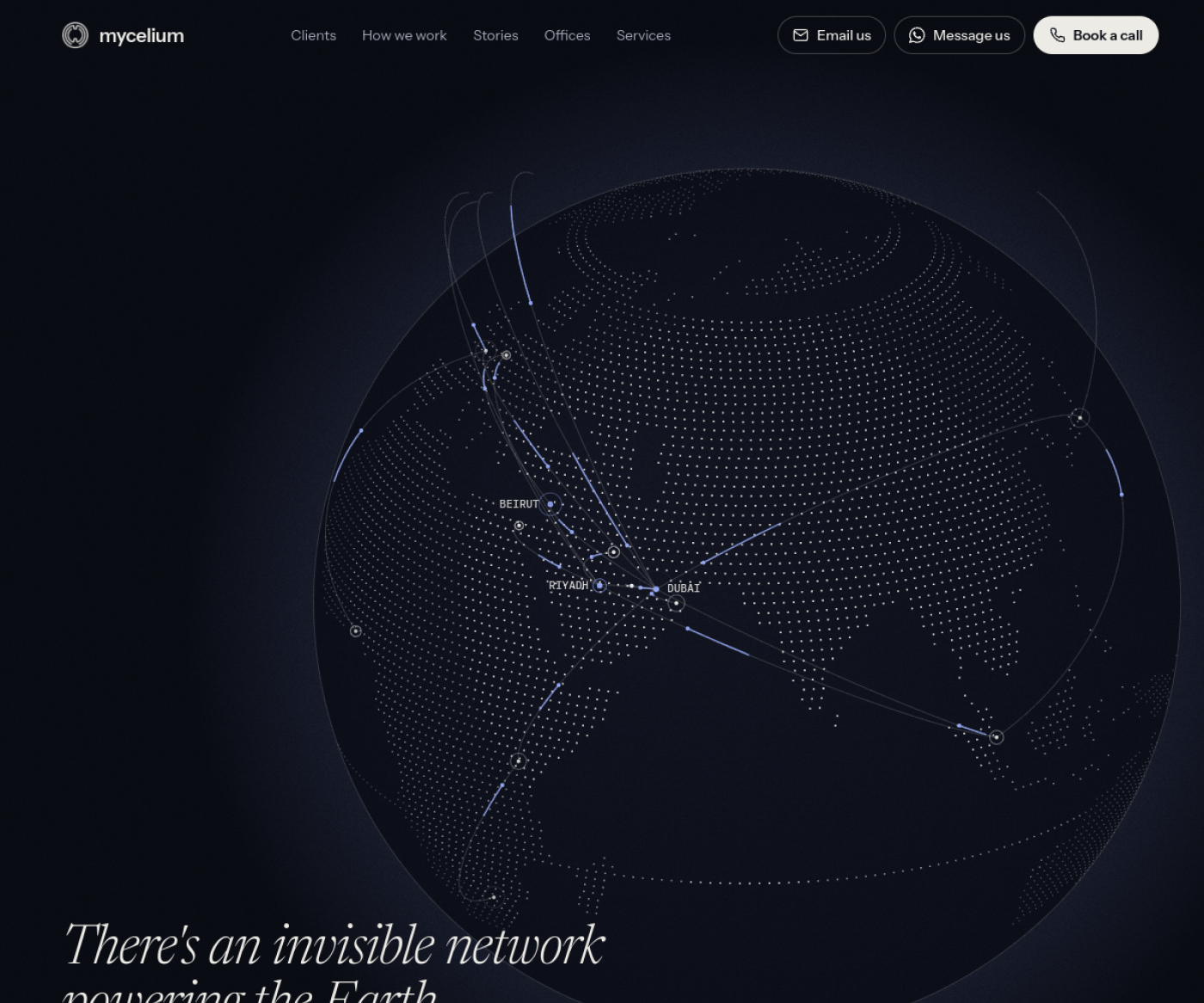 Mycelium website