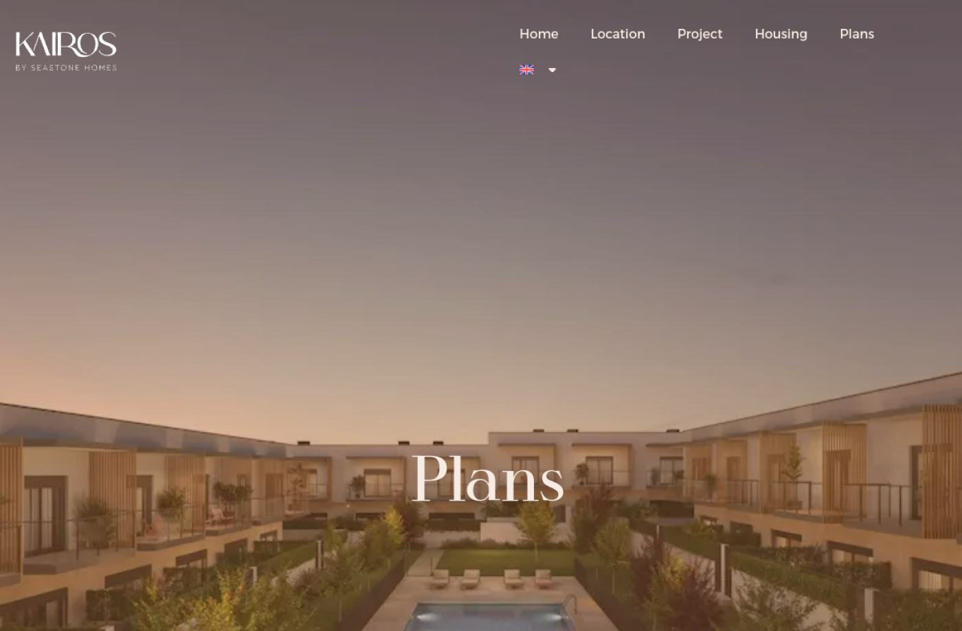 Kairos Interactive Plans Page