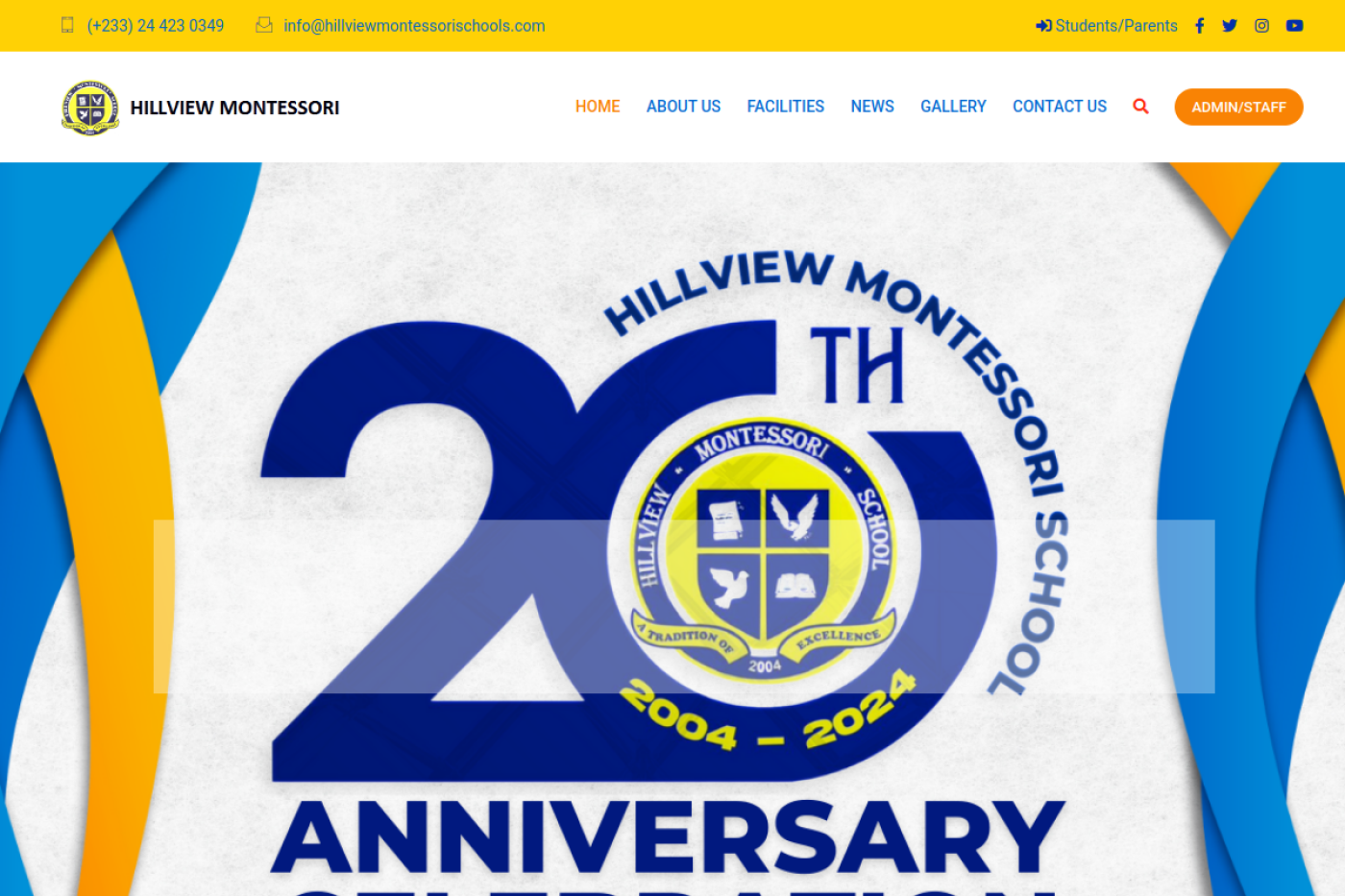 Hillview Montessori Schools website