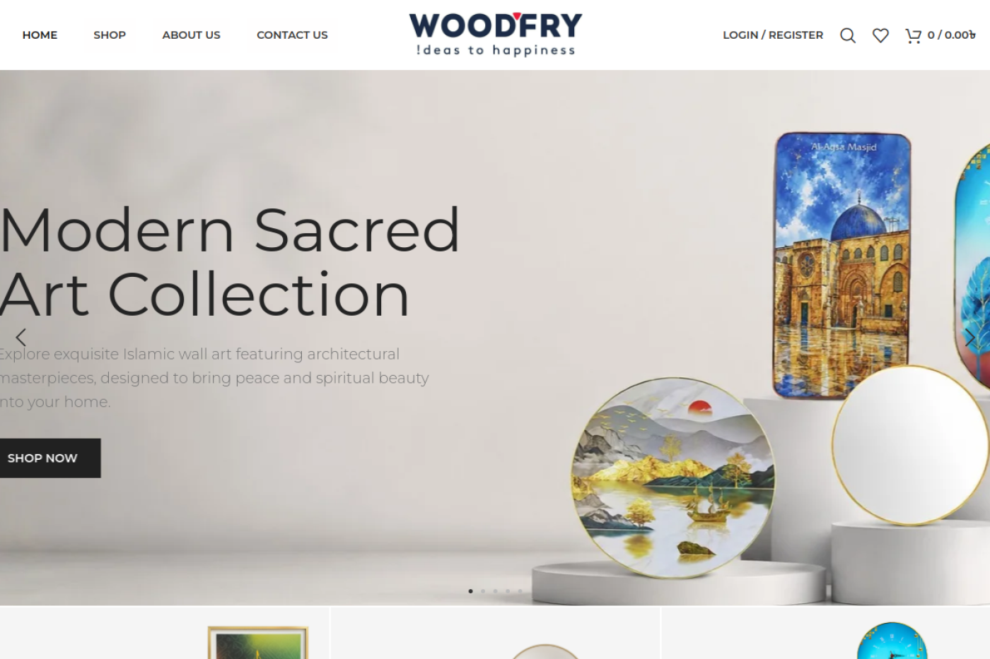 Woodfry website developed by Metrosoft IT