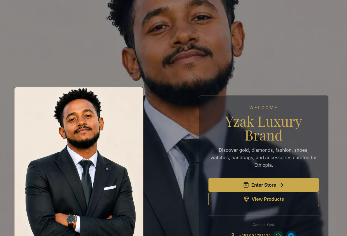 YZAK Luxury Brand project preview