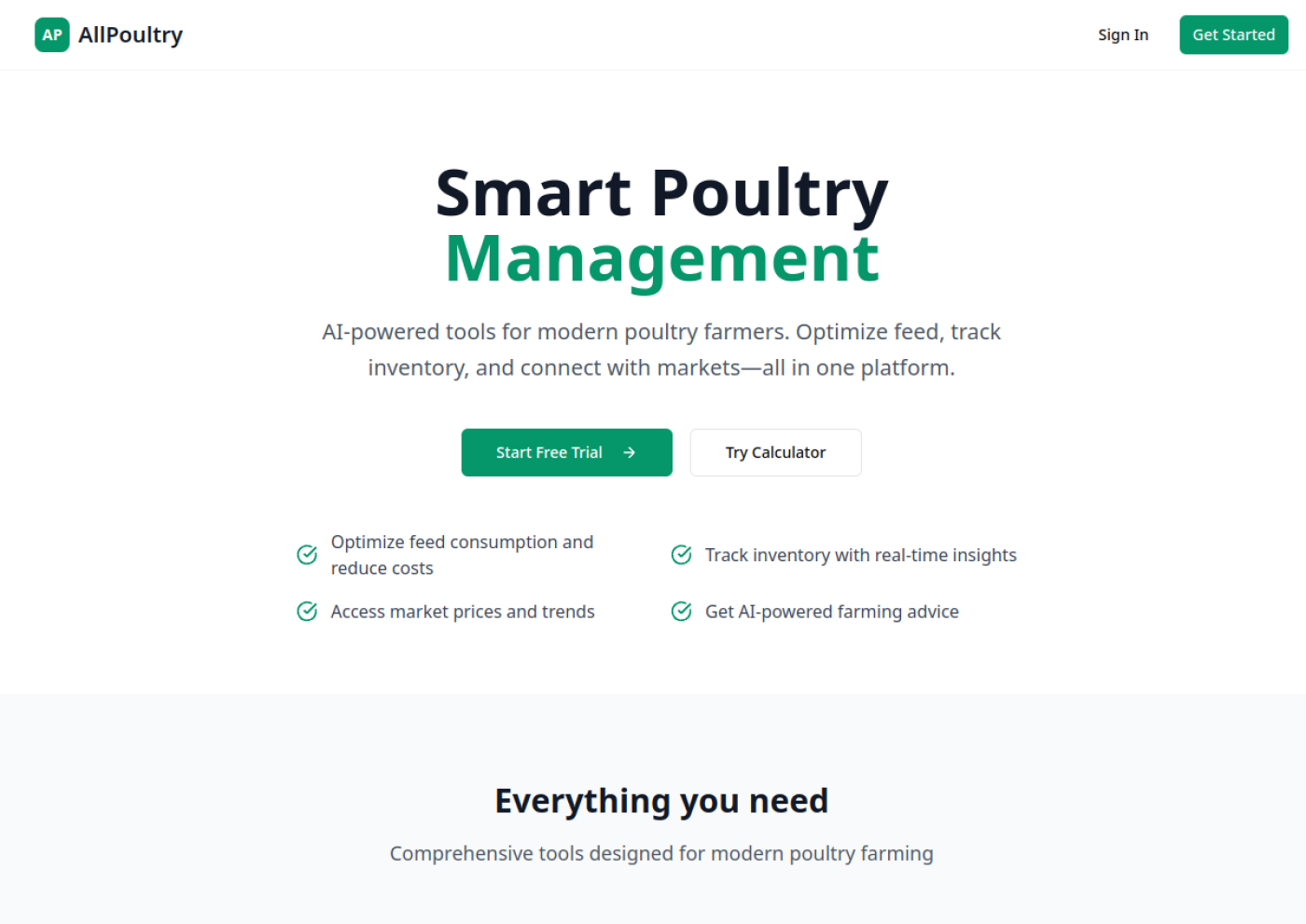 All Poultry preview