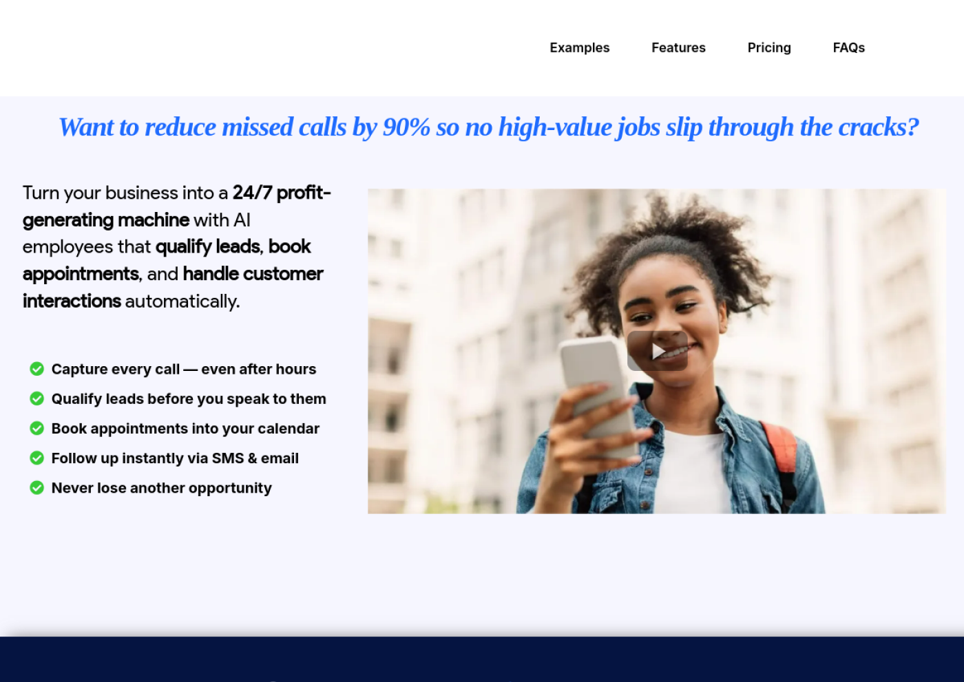 Agentra AI website