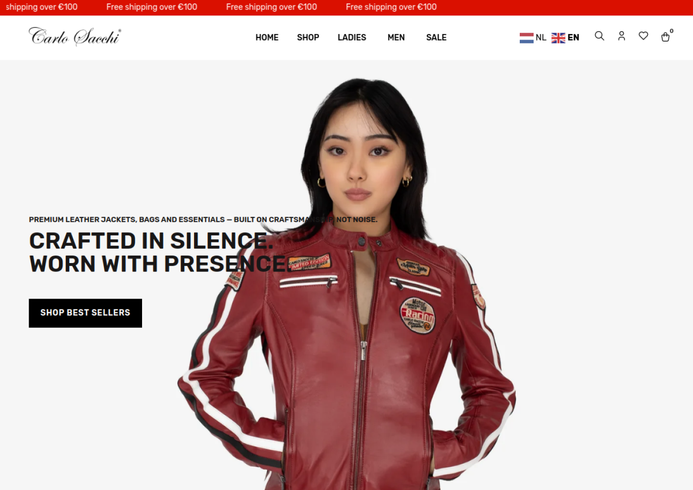Carlo Sacchi website preview