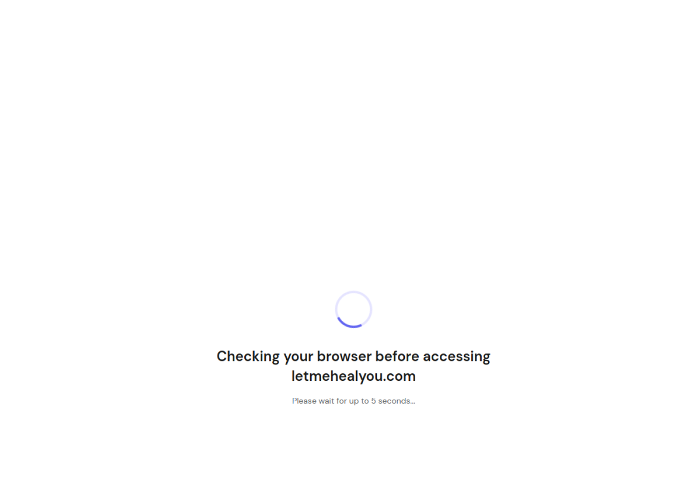Let Me Heal You website preview