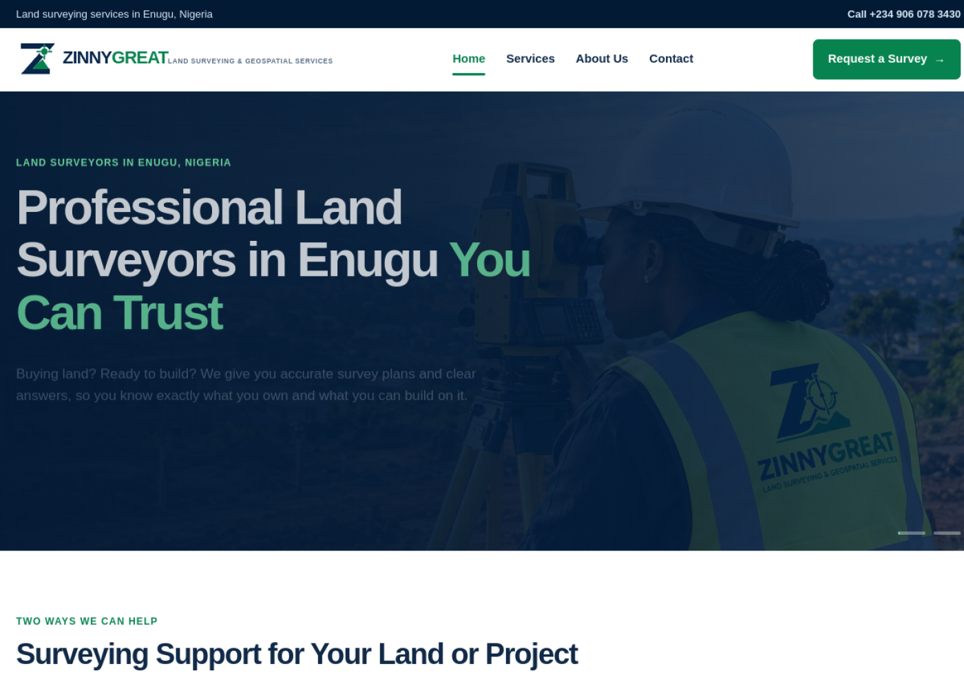 Business Website website preview