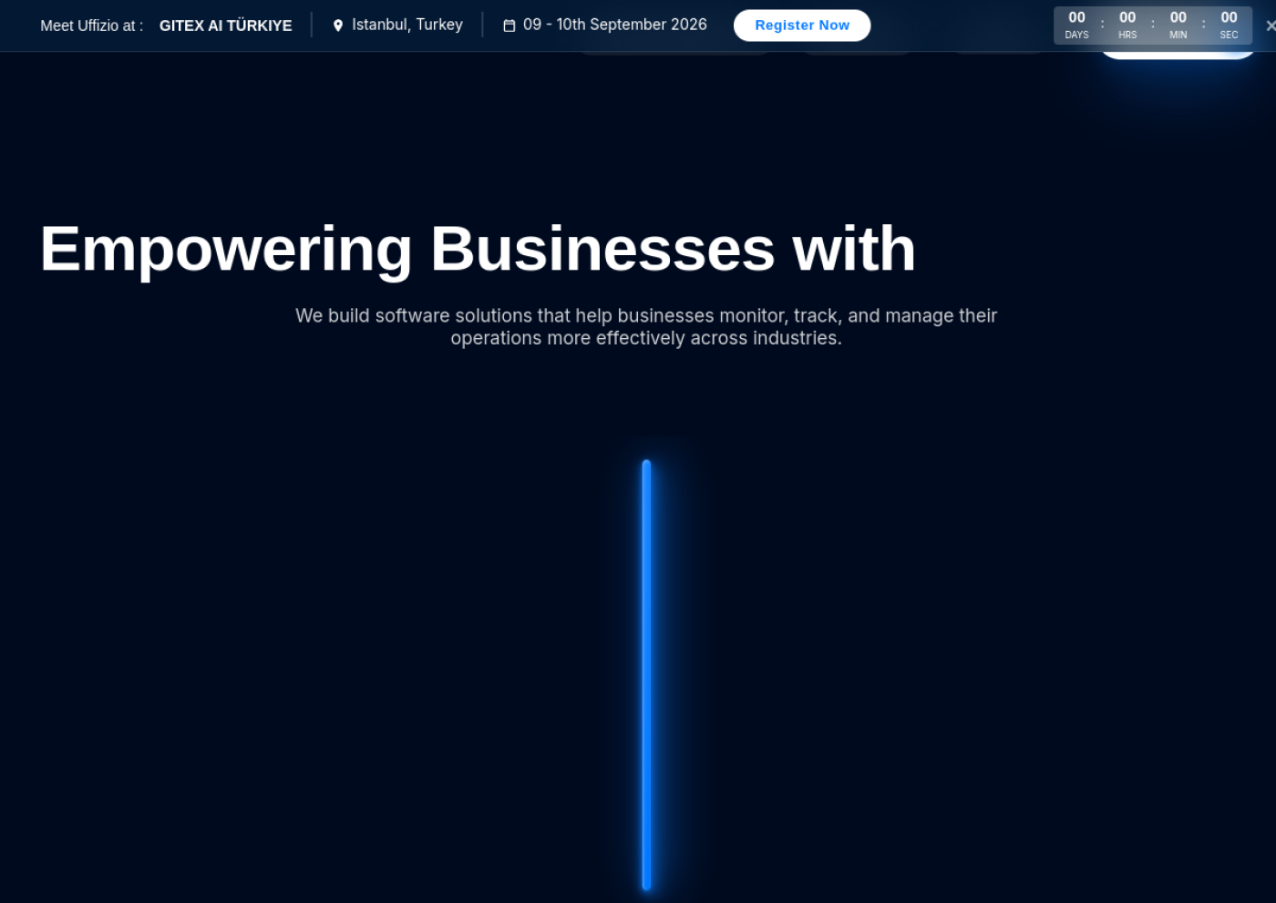 Uffizio website screenshot
