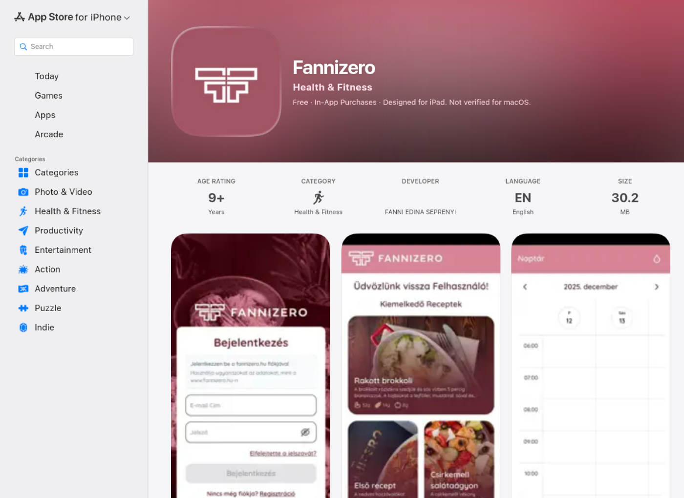 Fannizero screenshot