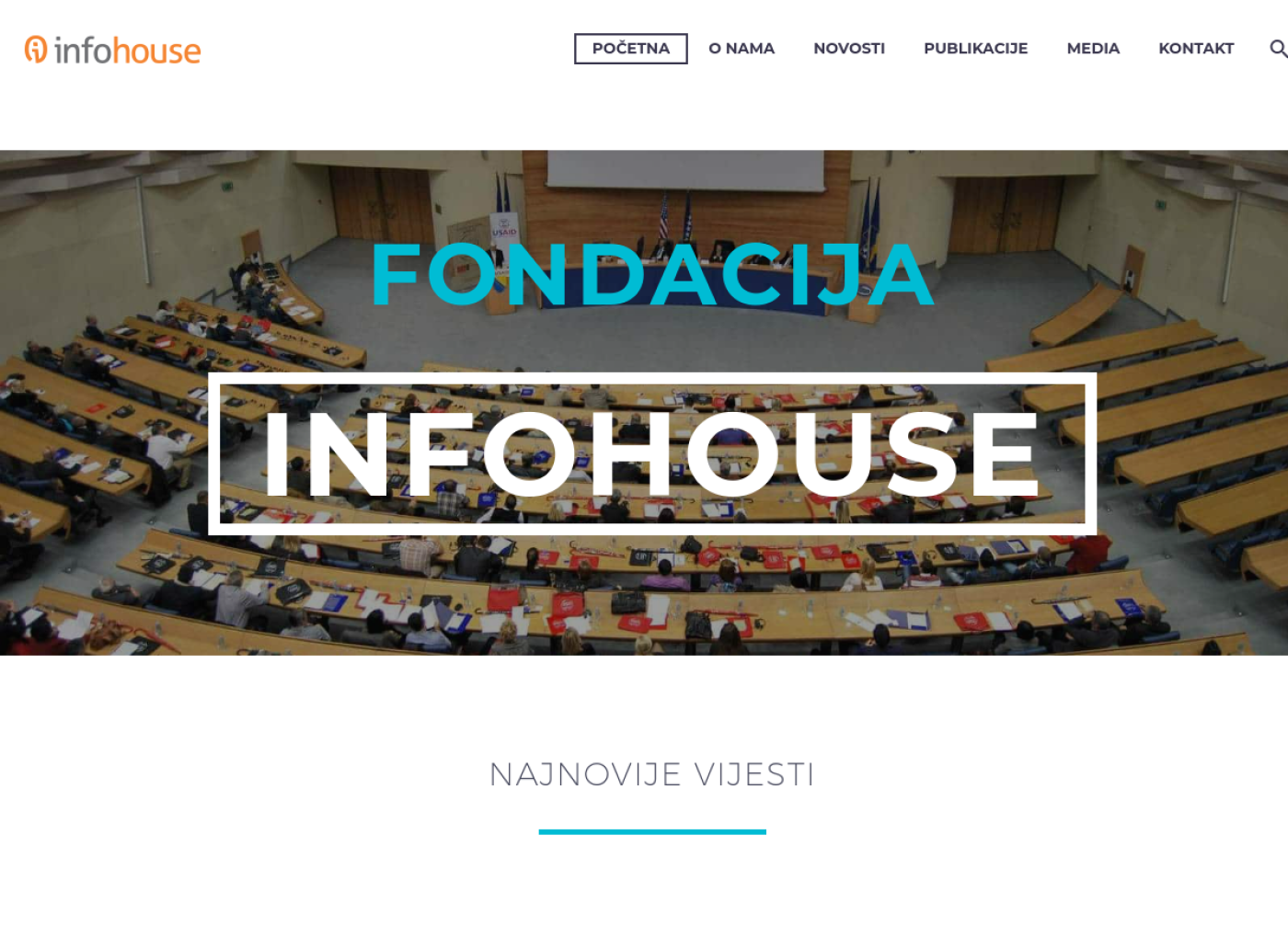 INFOHOUSE Foundation screenshot