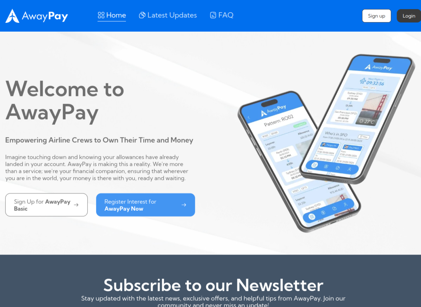 Awaypay screenshot