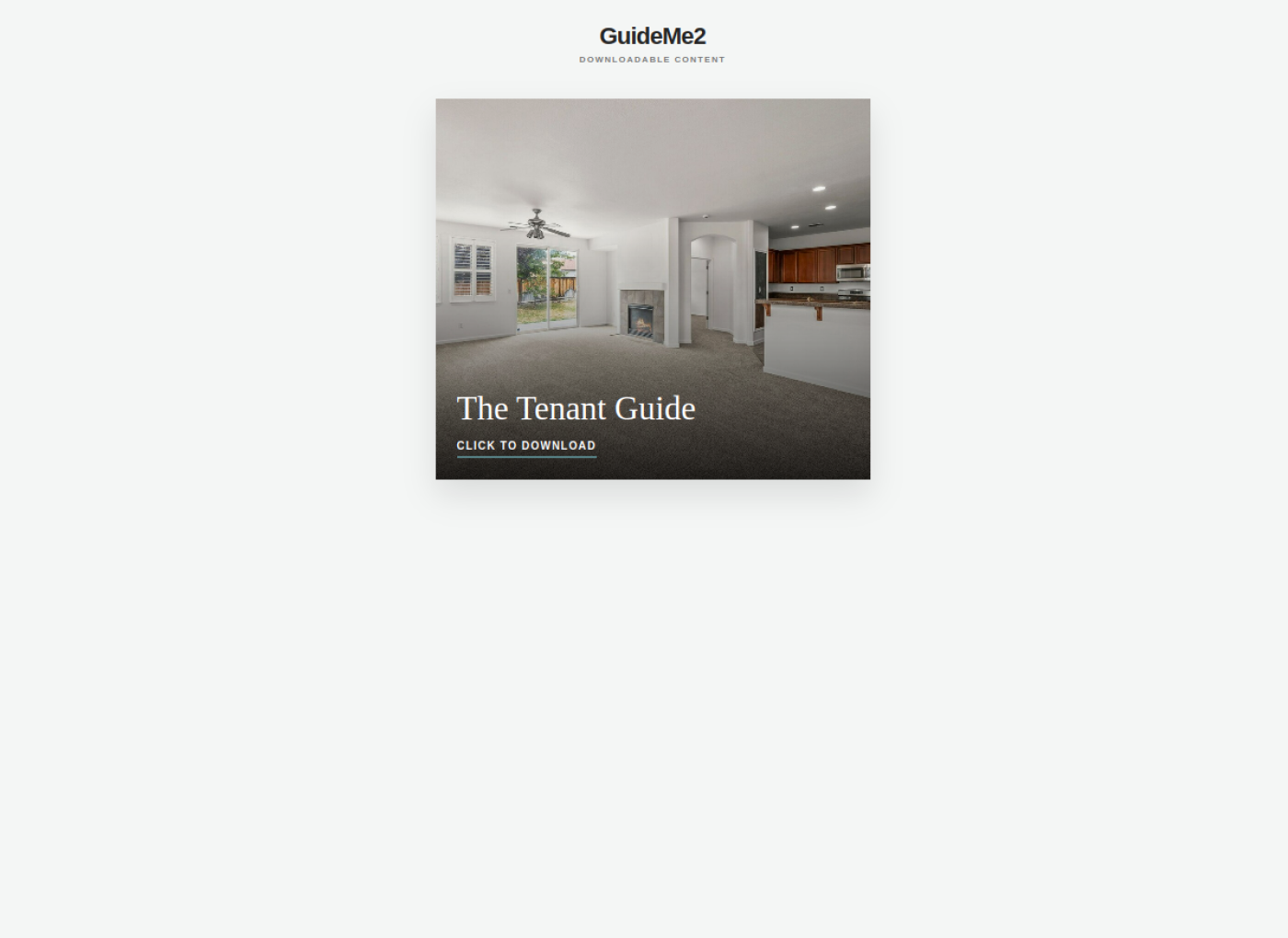GuideMe2 website preview