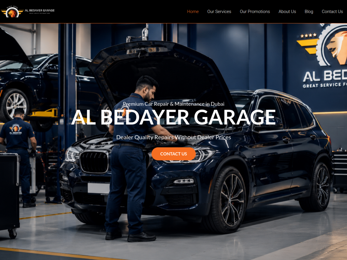 Al Bedayer Garage screenshot