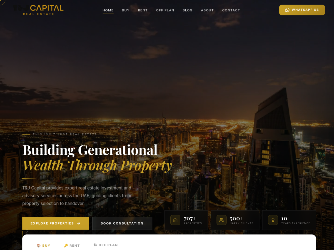 T&J Capital screenshot