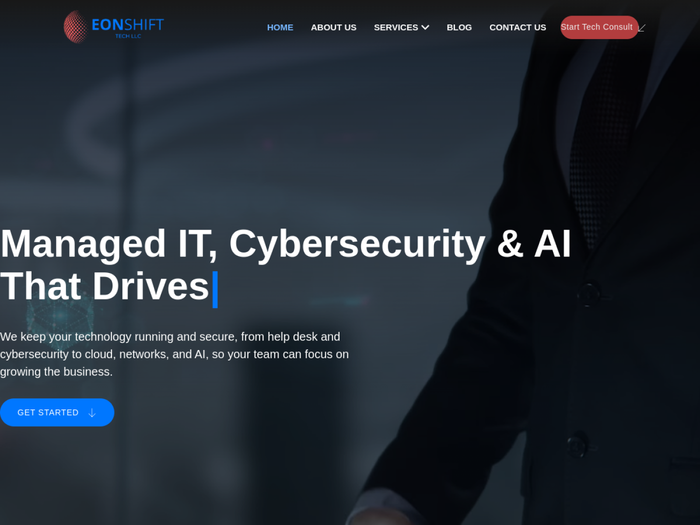 Website preview of eonshift.net