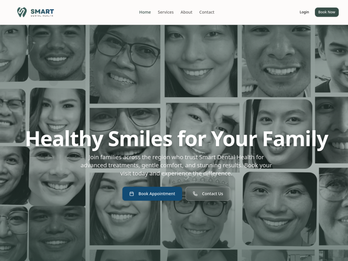 Website preview of smartdentalhealth.com