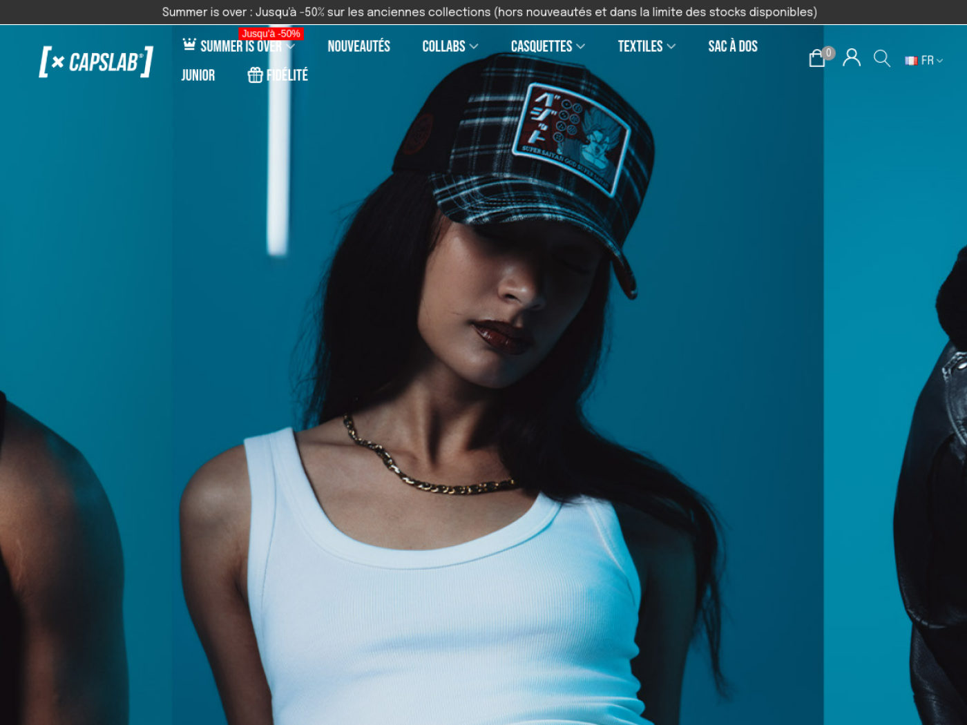 Aperçu du site Capslab