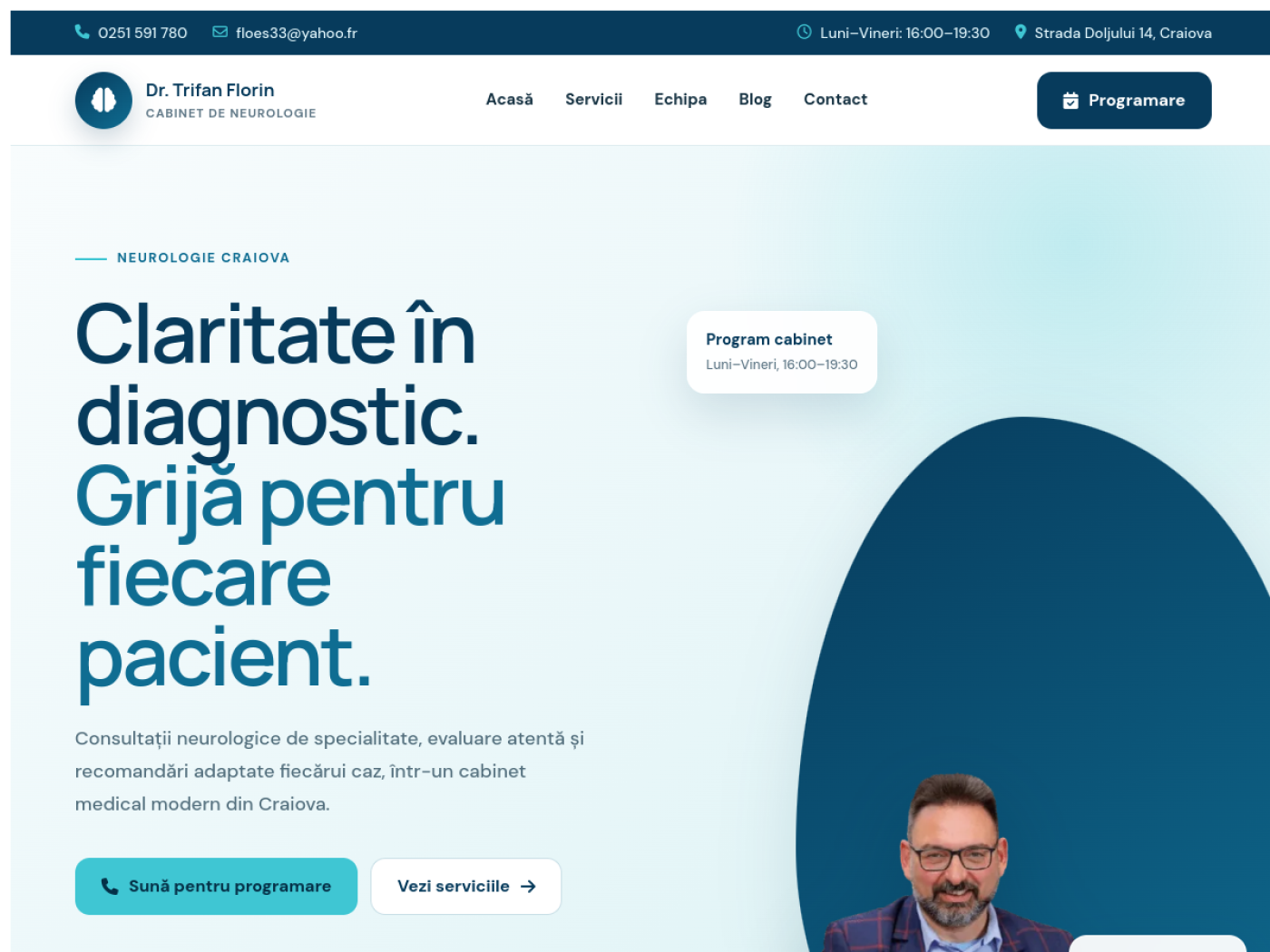 Preview site Doctor Trifan